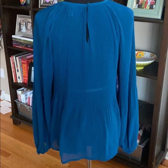 FINAL PRICE! A New Day Sheet Flowy Blouse - Picture 2 of 3